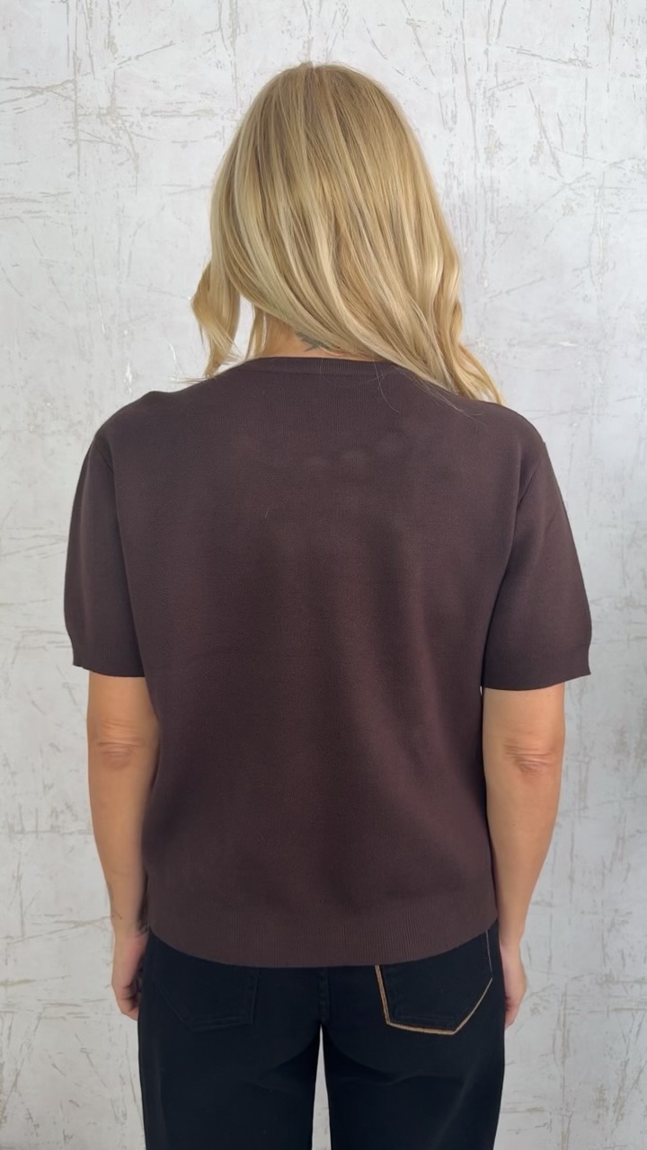 Noemi Blouse-Καφέ