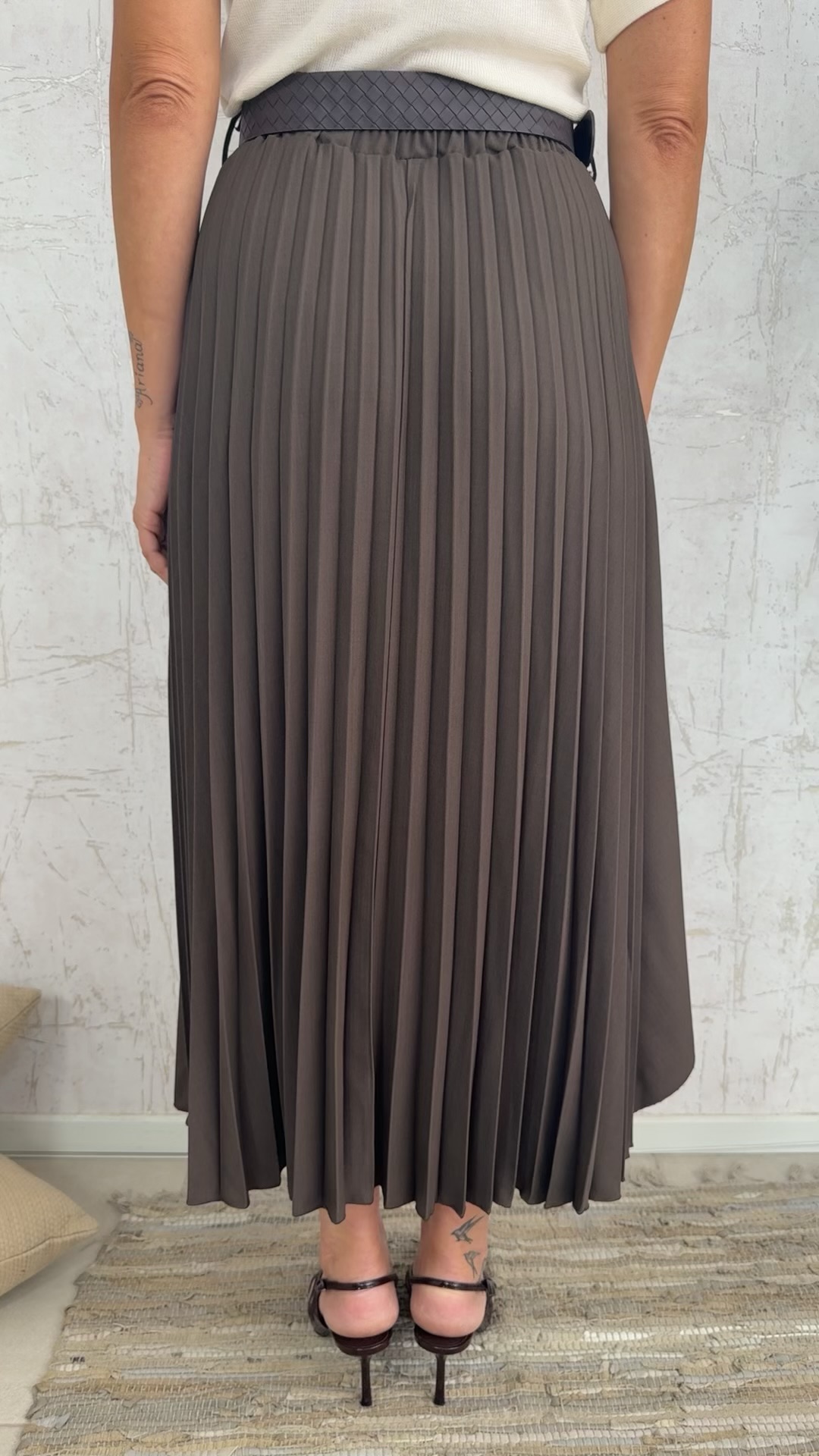 Iberian Skirt-Καφε