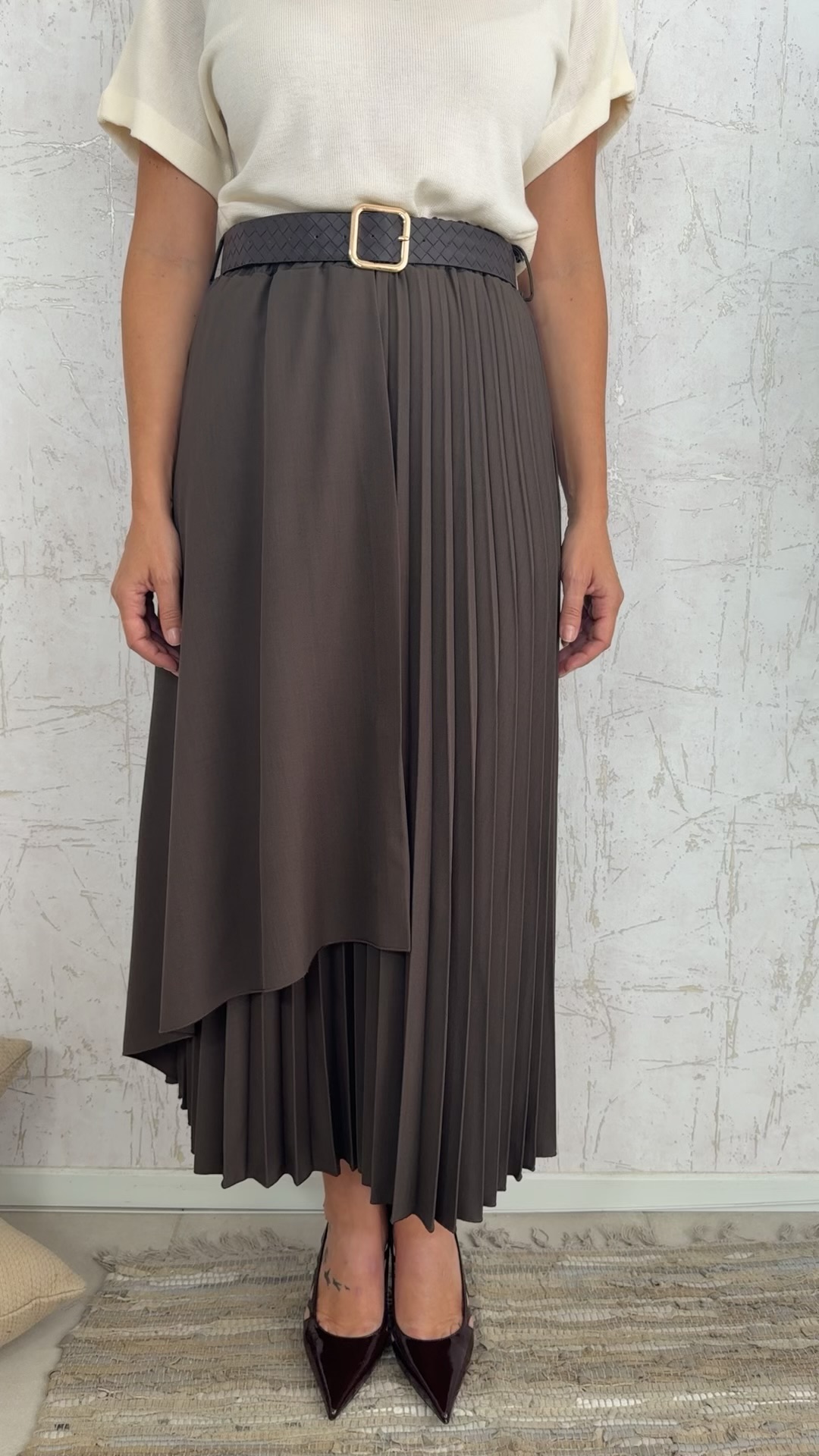 Iberian Skirt-Καφε