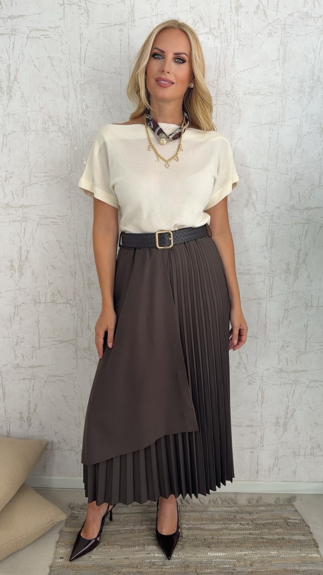 Iberian Skirt-Καφε