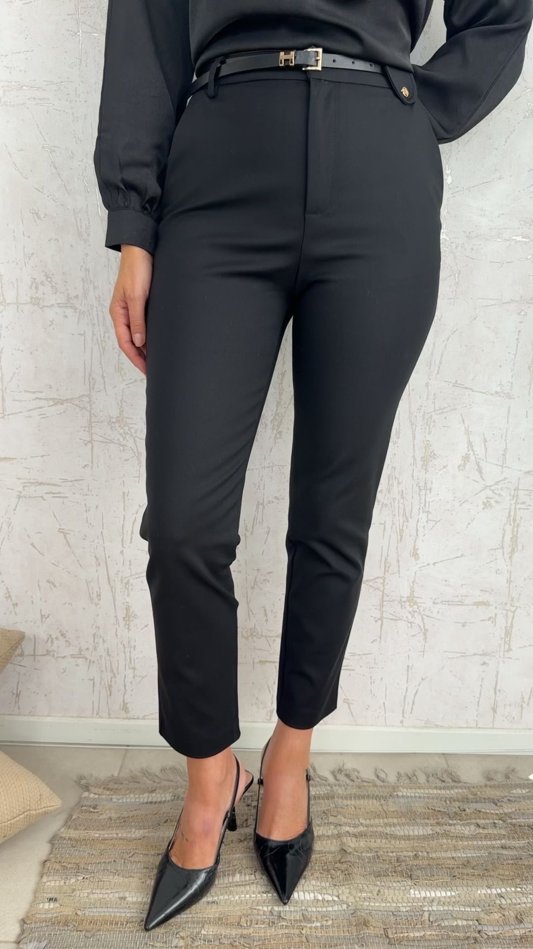 Camilla Pants-Μαύρο