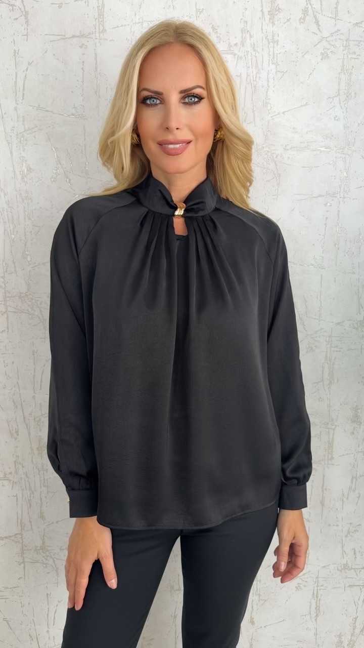 Giulia Blouse-Μαυρο