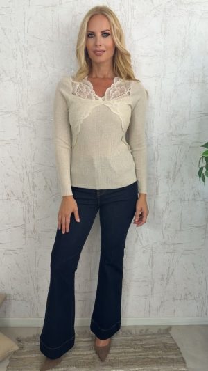 Rayna Blouse-Μπεζ