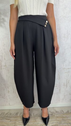 Spot Pants-Μαυρο