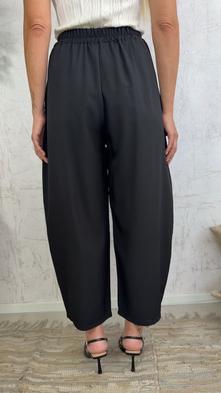 Spot Pants-Μαυρο