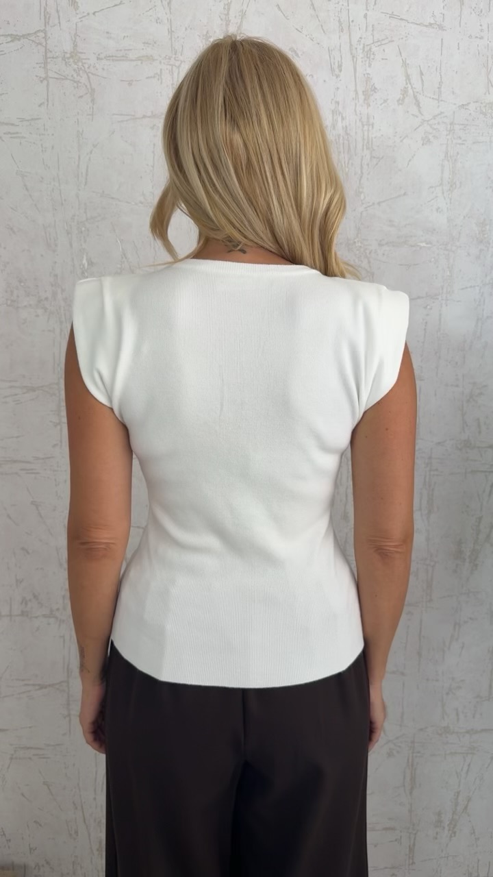 Flame Blouse-Λευκο