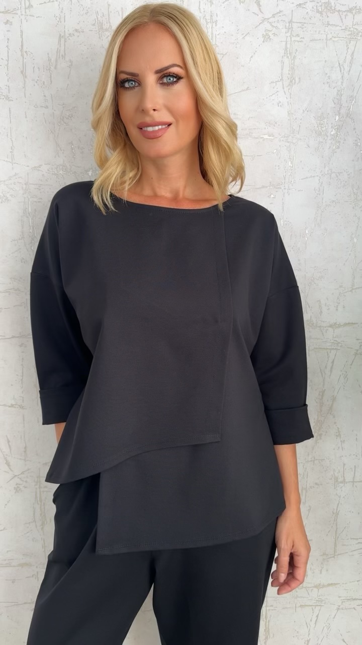 Martina Twin Set-Μαυρο