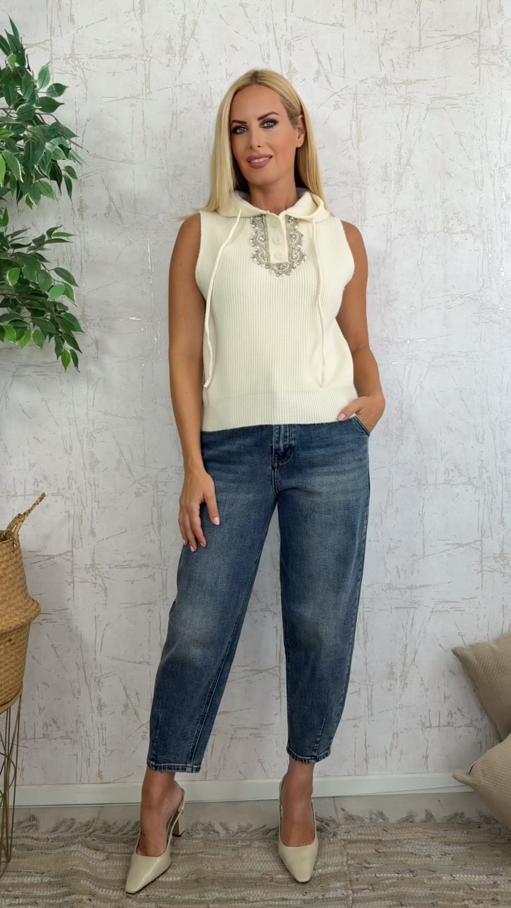 Coralie Blouse-Εκρού