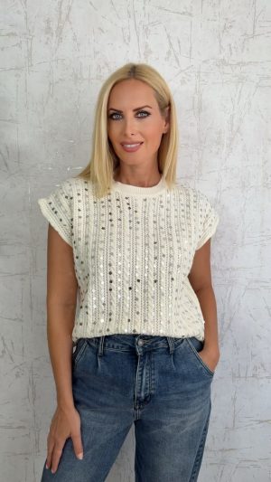 Shine Blouse-Εκρου