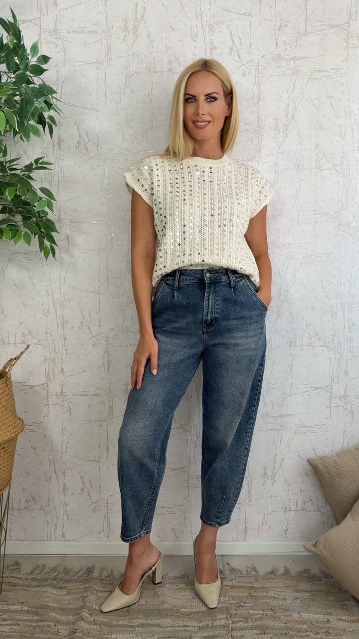 Shine Blouse-Εκρου