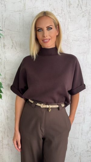 Roseva Blouse-Καφέ