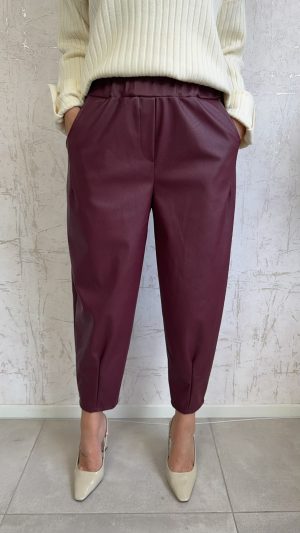 Abaco Pants-Βουργουνδι
