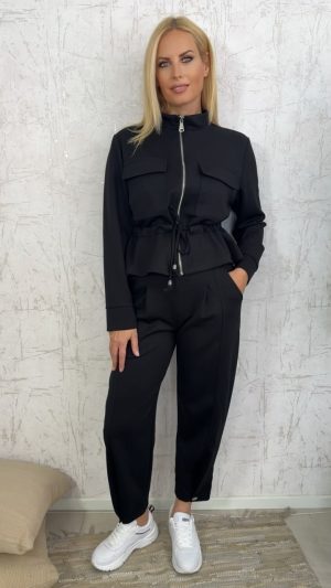 Rita Twin Set-Μαύρο