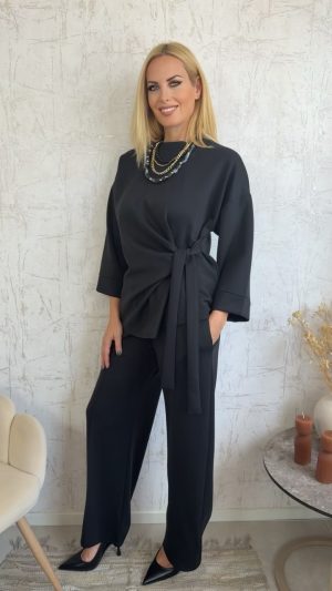 Mera Twin Set-Μαύρο