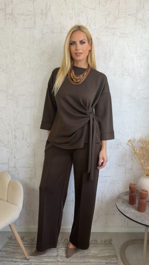 Mera Twin Set-Καφε