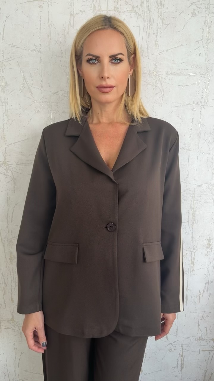 Sport Chic Twin Set-Καφε
