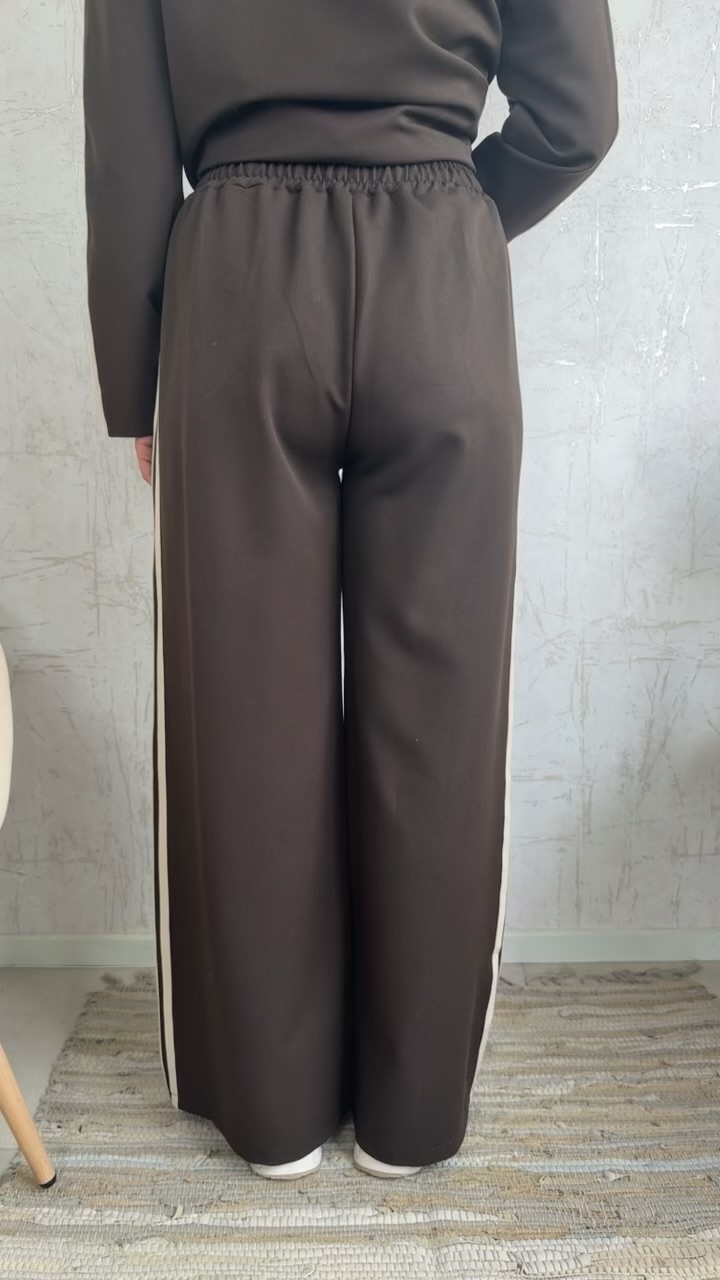 Sport Chic Twin Set-Καφε