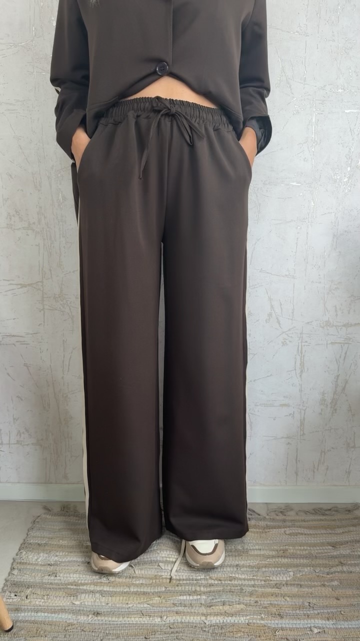 Sport Chic Twin Set-Καφε