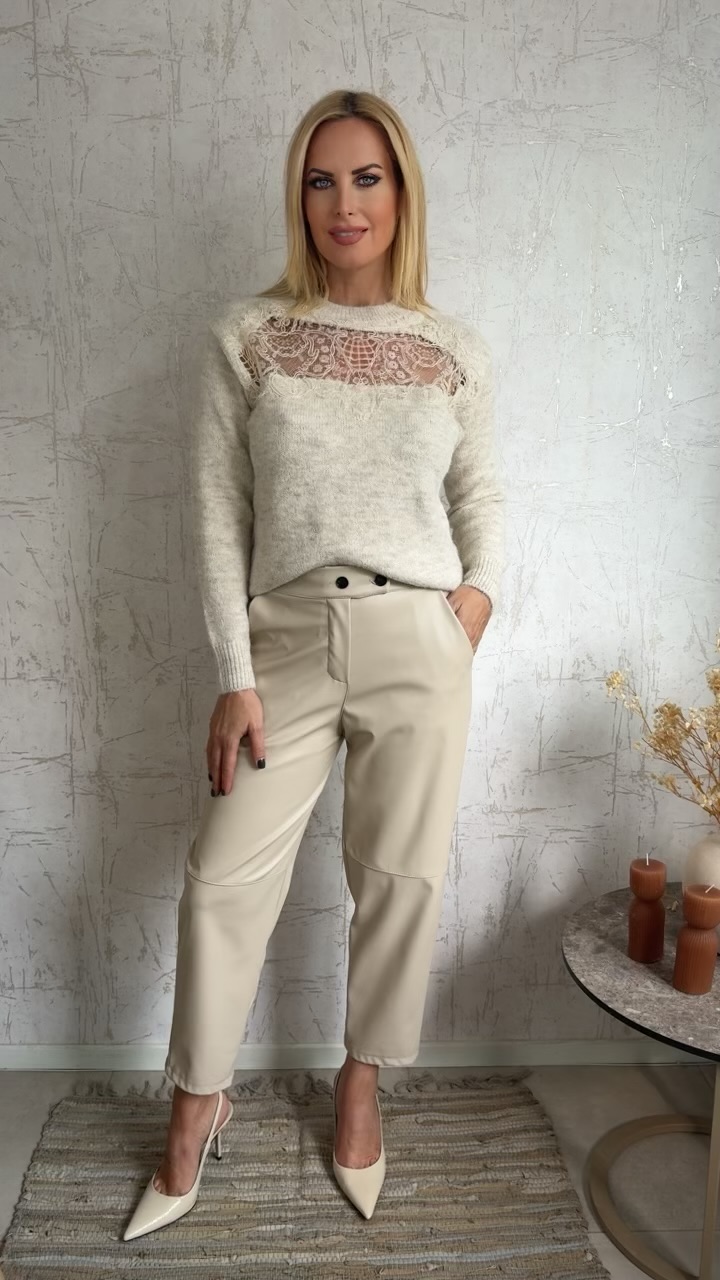 Neptune Sweater-Εκρου