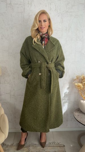 November  Trench Coat-lime