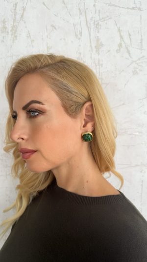 Bella σκουλαρίκια-Πρασινο
