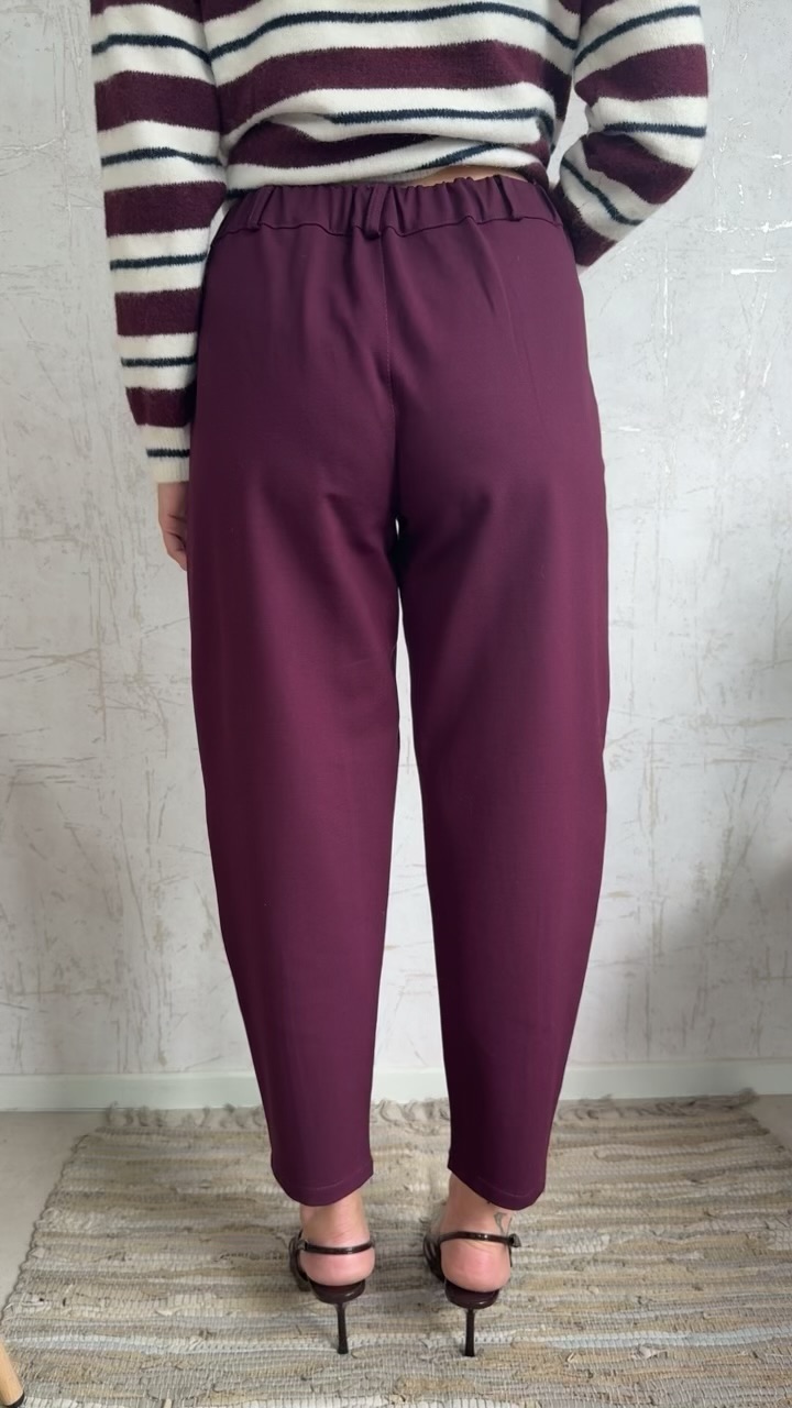Kaelo Pants-Βουργουνδι