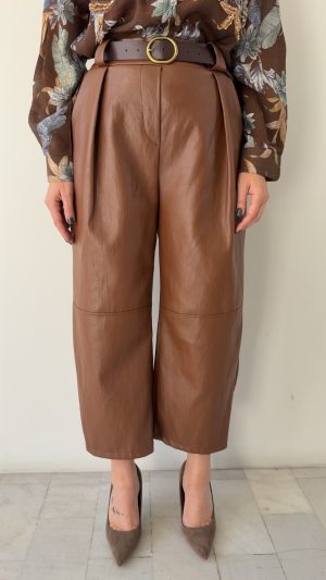 Division Leather Pants-Ταμπα