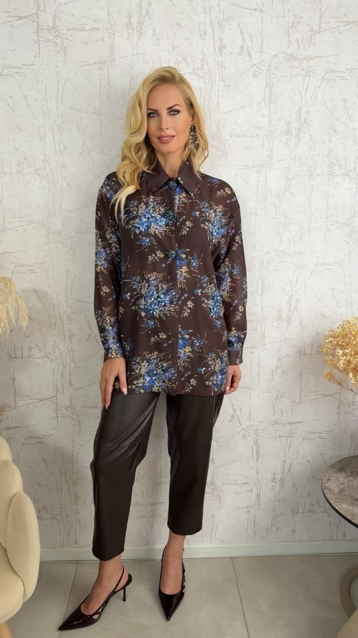 Ronda Shirt-Καφε