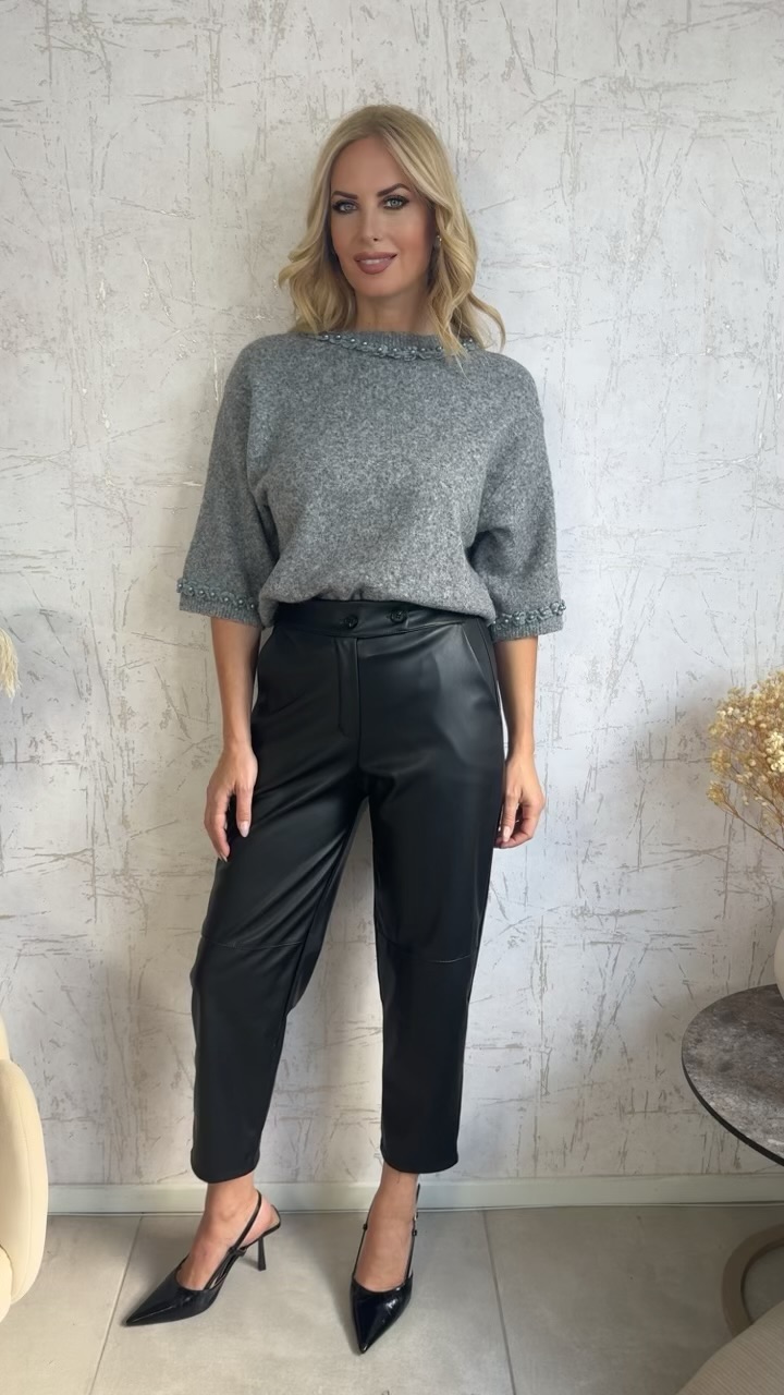 Mind Blouse-Γκρι